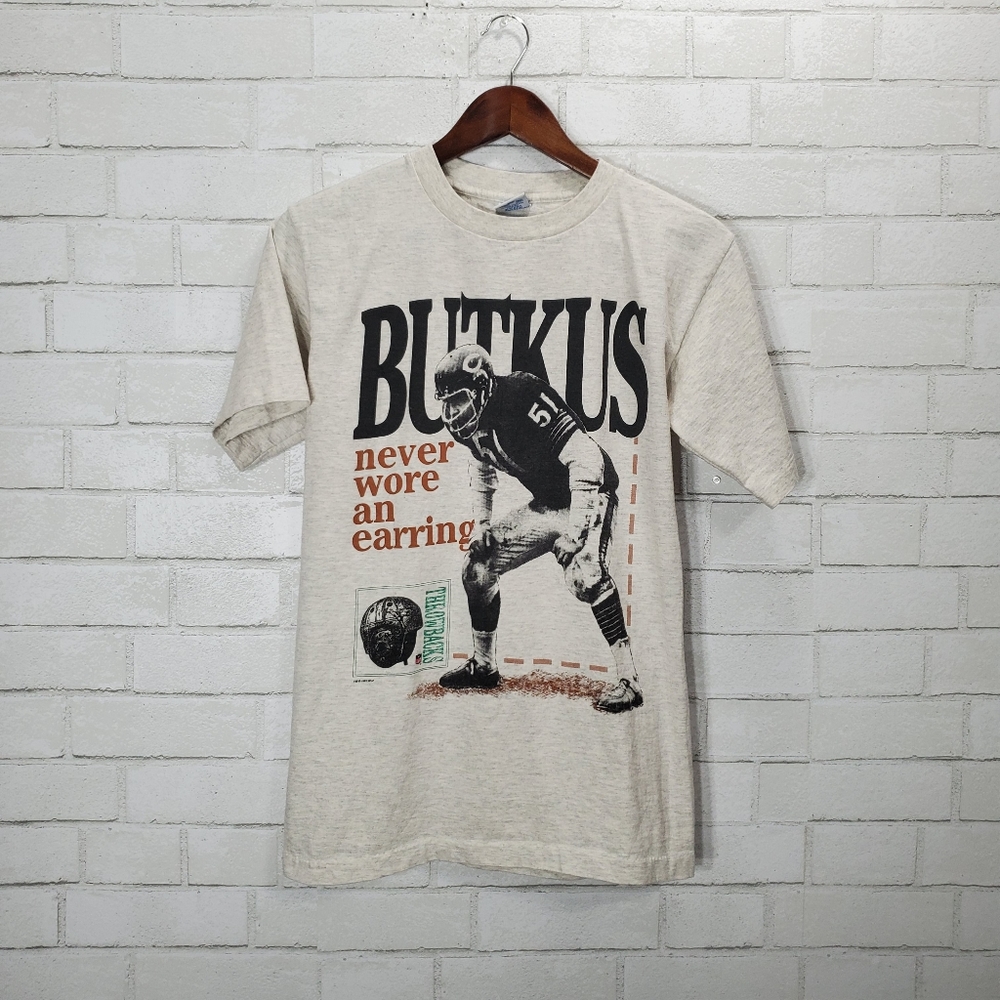 Chicago Bears Butkus vintage graphic tee
